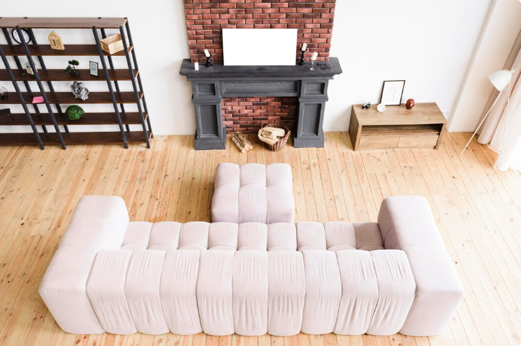 ¿Se puede pulir un suelo sin retirar todos los muebles?
